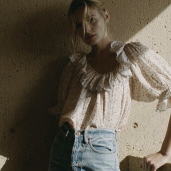 Doen blouse. Size Large. - Picture 3 of 4